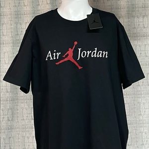 New XL Air Jordan Bred Shortsleeved T-shirt